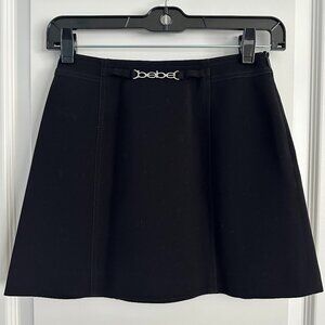 Y2K Bebe A-line mini skirt New Condition